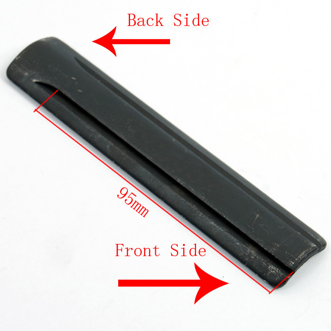 Steel Round Bottom Dovetail Rail Base for install scope